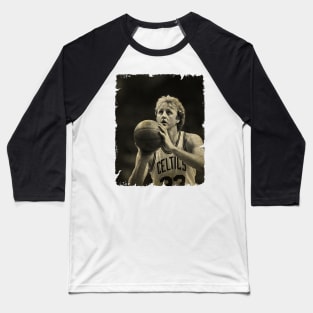 Larry Bird Shotting Baseball T-Shirt